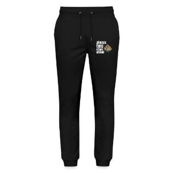 Toujours deux longueurs d’avance - Pantalon de jogging bio MOVER Stanley/Stella unisexe - noir - Devant - Marisol (170cm) & Nik (191cm)