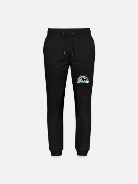aloha Regenbogen - Stanley/Stella Unisex Bio Jogginghose Mover - Schwarz