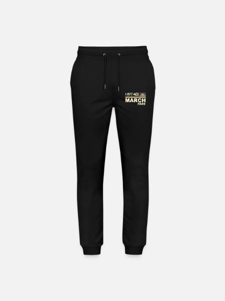 March 1986 - March 1986 - Stanley/Stella Mover Unisex Organic Jogging Trousers - black