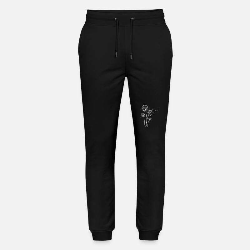 Pusteblume - Stanley/Stella Unisex Bio Jogginghose Mover - Schwarz