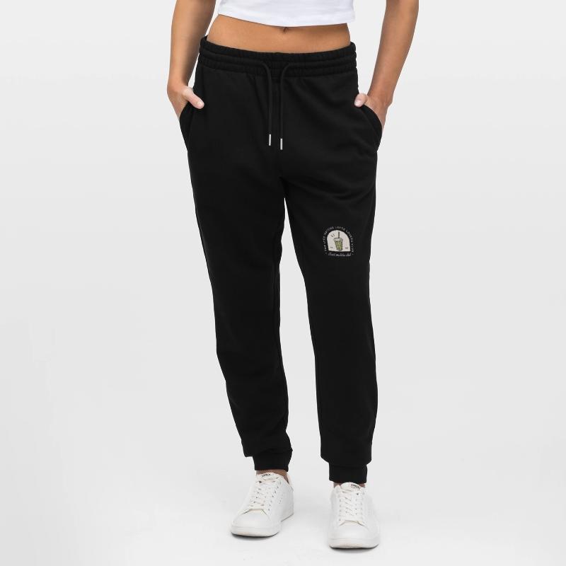 Iced matcha latte lovers Japanese drink funny Stanley/Stella Mover Unisex Organic Jogging Trousers