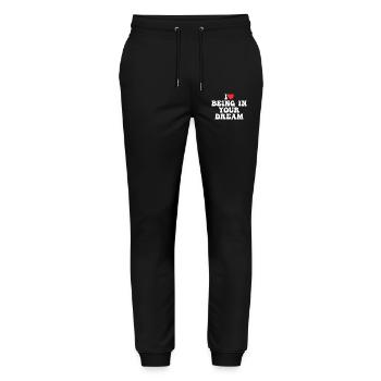 I Love Being In Your Dream - Stanley/Stella Mover Unisex Organic Jogging Trousers - black - Front - Marisol (170cm) & Nik (191cm)