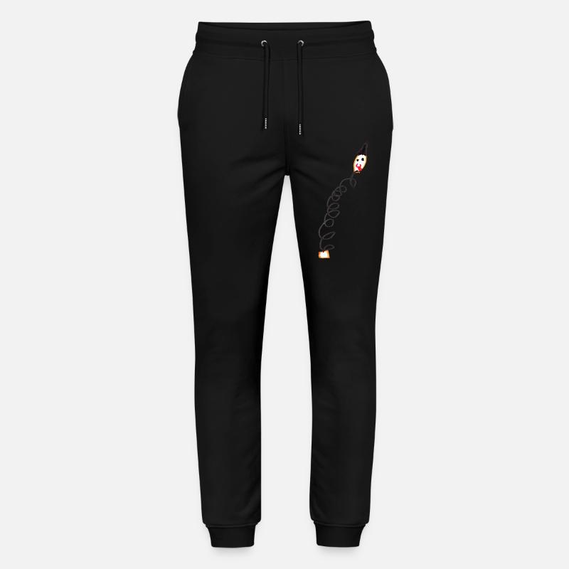 Jack-in-the-box (blanc) - Pantalon de jogging bio MOVER Stanley/Stella unisexe - noir