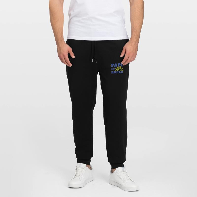 Papi Cycliste papi qui roule cadeau noel papy Pantalon de jogging bio MOVER Stanley/Stella unisexe