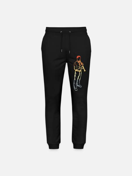 Clarinets Boy - Stanley/Stella Mover Unisex Organic Jogging Trousers - black