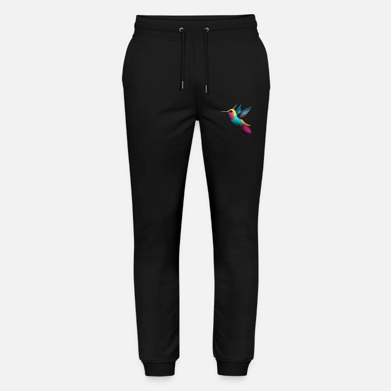 Einhorn-Kolibri - Stanley/Stella Unisex Bio Jogginghose Mover  - Schwarz