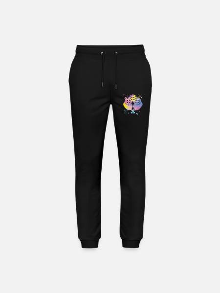 Wiffleball Club Pickleball Team - Stanley/Stella Mover Unisex Organic Jogging Trousers - black