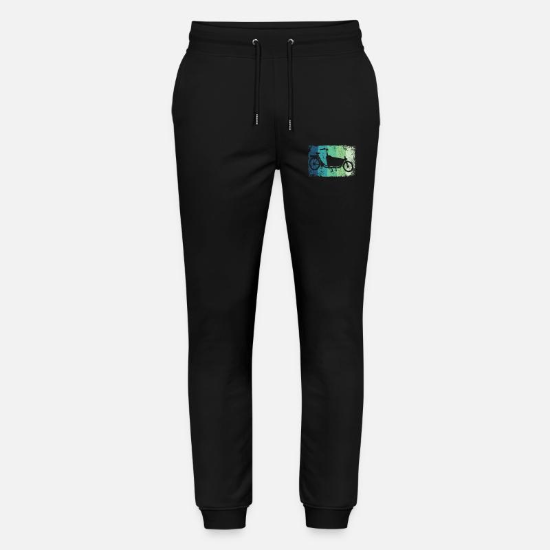 Lastenfahrrad Lastenrad Vélo Cargo Cargobike - Pantalon de jogging bio MOVER Stanley/Stella unisexe - noir
