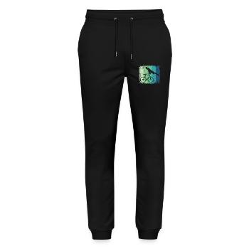 Cyclisme artistique Cycliste artistique - Pantalon de jogging bio MOVER Stanley/Stella unisexe - noir - Devant - Marisol (170cm) & Nik (191cm)