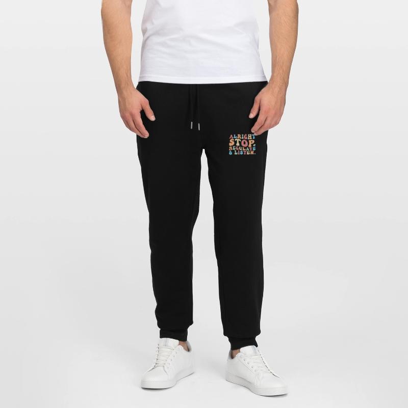 Arrêtez de réguler et d’écouter Enseignant Pantalon de jogging bio MOVER Stanley/Stella unisexe
