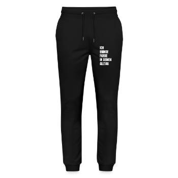 I Bring Paint Painter Dad Varnisher - Stanley/Stella Mover Unisex Organic Jogging Trousers - black - Front - Marisol (170cm) & Nik (191cm)