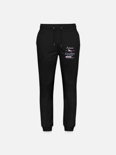 future cavalière - spécial maternité - Pantalon de jogging bio MOVER Stanley/Stella unisexe - noir
