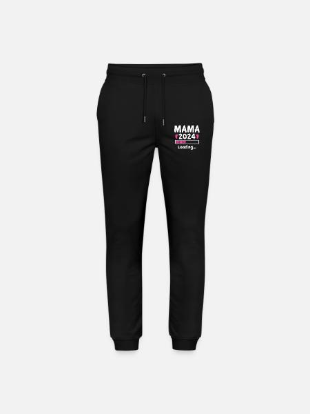 Mama 2024 Loading - Stanley/Stella Unisex Bio Jogginghose Mover  - Schwarz