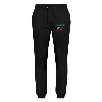 Legendary Since 1994 Vintage Birthday Gift - Stanley/Stella Mover Unisex Organic Jogging Trousers - black - Front - Marisol (170cm) & Nik (191cm)