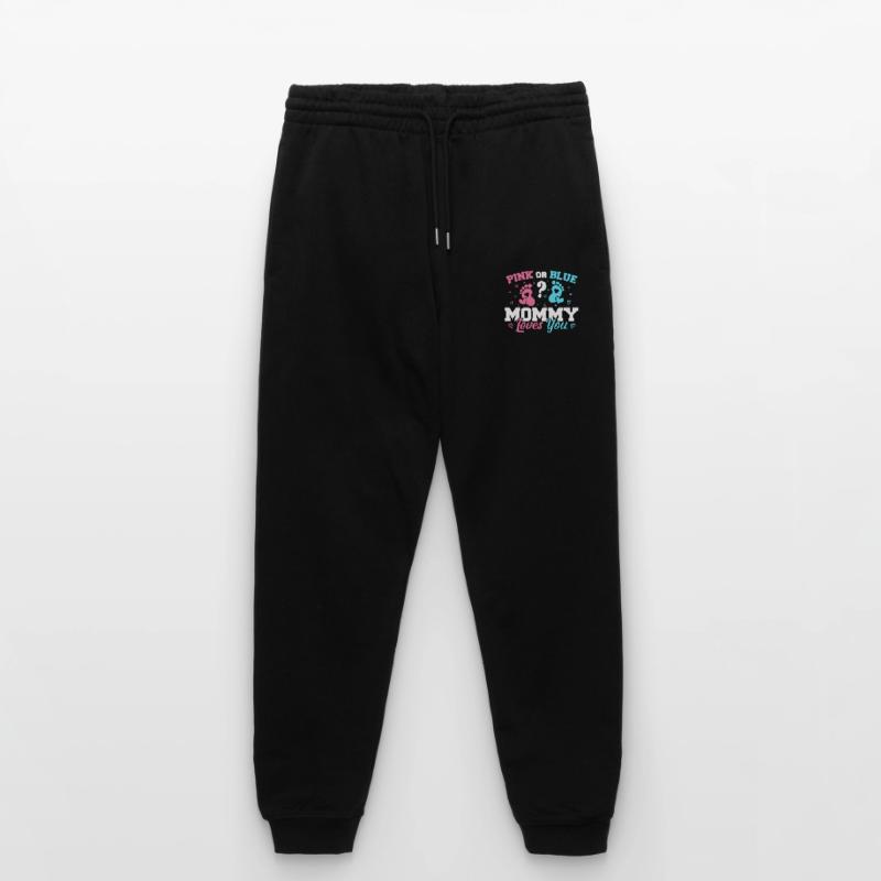 Rosa oder blaue Mama liebt dich - Geschlecht enthüllen Mama Stanley/Stella Unisex Bio Jogginghose Mover 