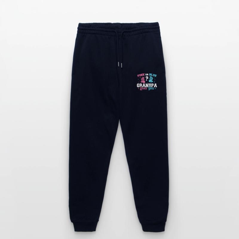 Rosa oder blauer Opa liebt dich - Opa Stanley/Stella Unisex Bio Jogginghose Mover 