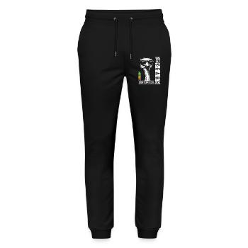18 Jahre Geburtstag Teenager Strauß Vogel Geschenk - Stanley/Stella Unisex Bio Jogginghose Mover  - Schwarz - Vorne - Marisol (170cm) & Nik (191cm)