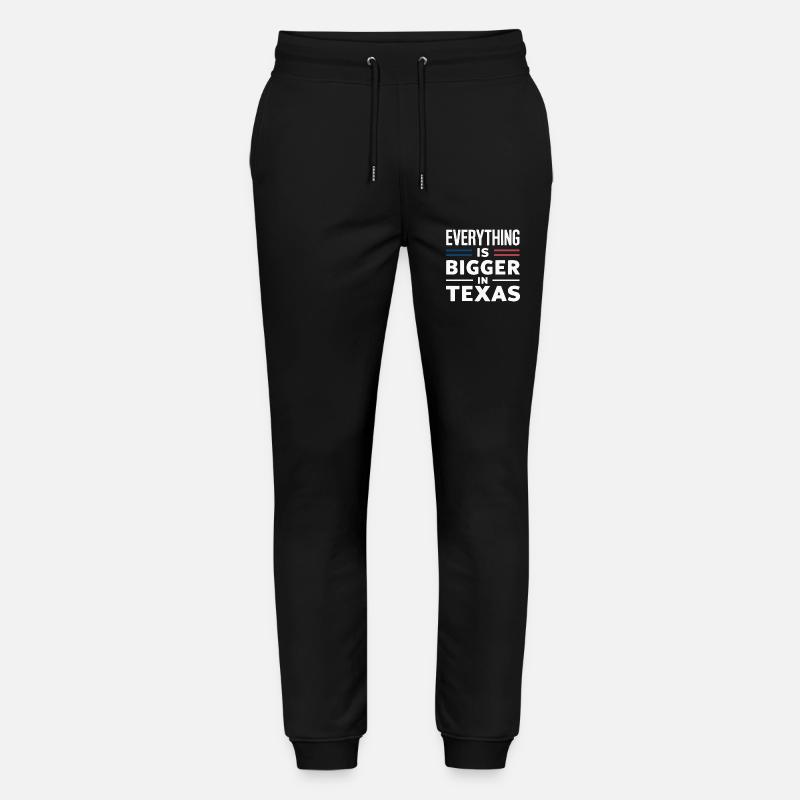 État du Texas Texans Texas - Pantalon de jogging bio MOVER Stanley/Stella unisexe - noir