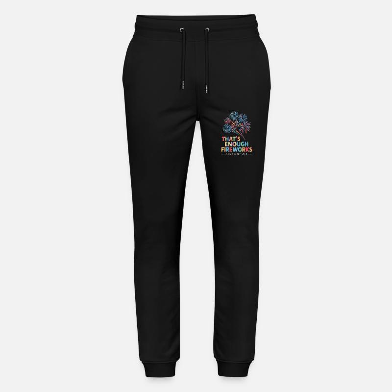 Pyrotechnie Feux d’artifice Pyrotechnie - Pantalon de jogging bio MOVER Stanley/Stella unisexe - noir