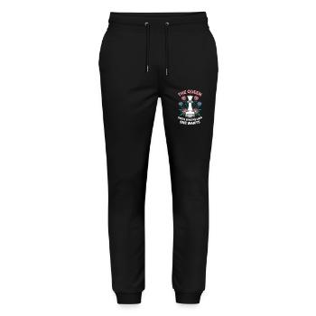 Chess Chess Player - Stanley/Stella Mover Unisex Organic Jogging Trousers - black - Front - Marisol (170cm) & Nik (191cm)