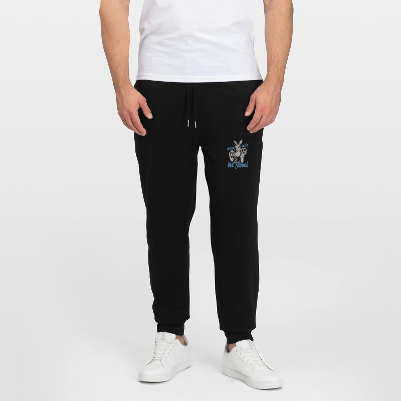 Gefallen sie dir, die Zwei? Dirndl Bier & Bretzen Stanley/Stella Unisex Bio Jogginghose Mover 