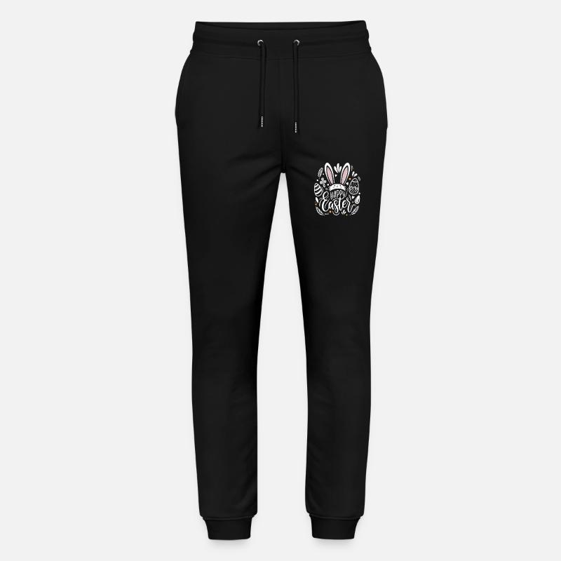 Happy Easter - Easter Bunny - Easter Egg - Gift Stanley/Stella Mover Unisex Organic Jogging Trousers