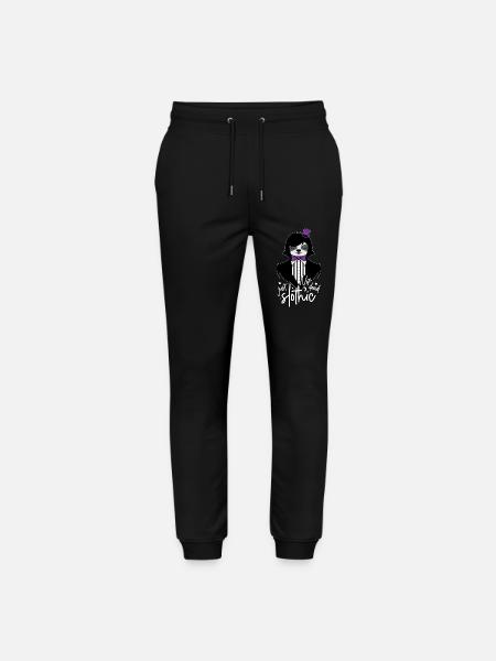 NOT DEAD JUST SLOTHIC - FAULTIER GOTH SLOTH GOTHIC - Stanley/Stella Unisex Bio Jogginghose Mover  - Schwarz