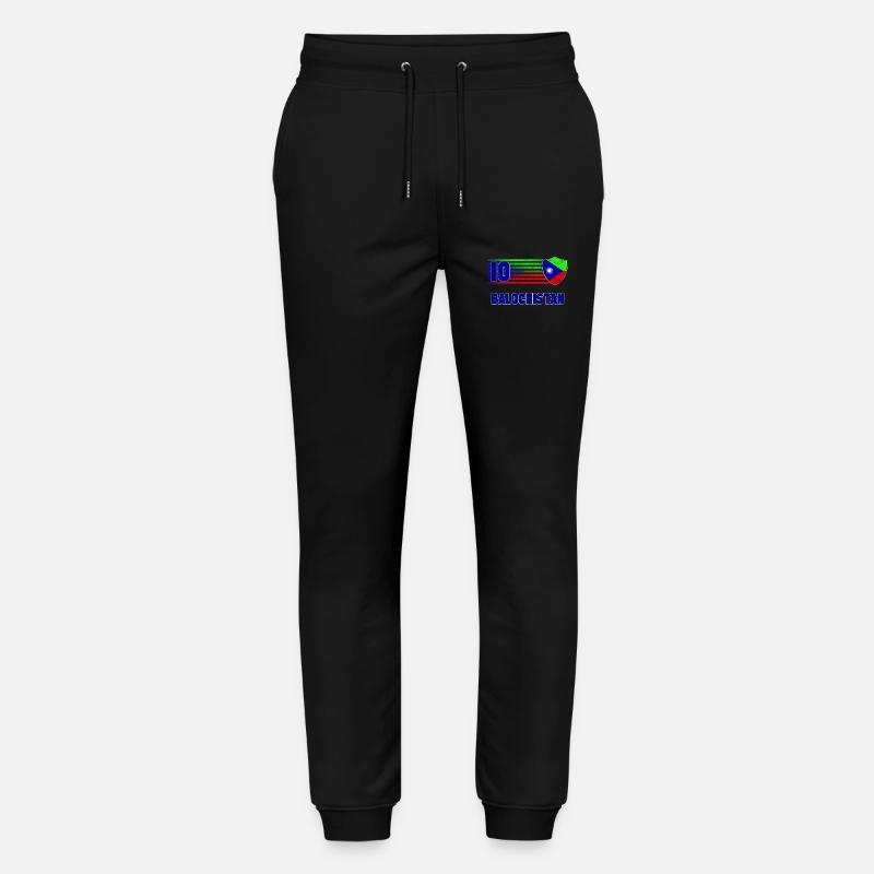 Baloutchistan - Pantalon de jogging bio MOVER Stanley/Stella unisexe - noir