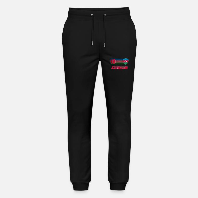 Azerbaïdjan - Pantalon de jogging bio MOVER Stanley/Stella unisexe - noir