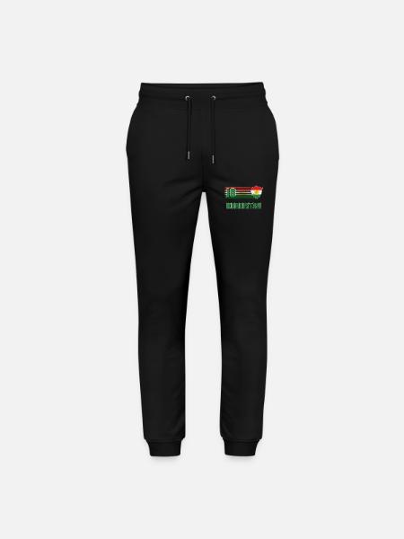Kurdistan - Pantalon de jogging bio MOVER Stanley/Stella unisexe - noir
