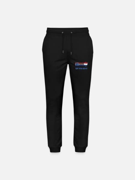 Netherlands - Stanley/Stella Mover Unisex Organic Jogging Trousers - black