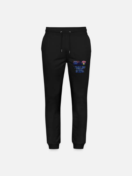Turks and Caicos Islands - Stanley/Stella Mover Unisex Organic Jogging Trousers - black