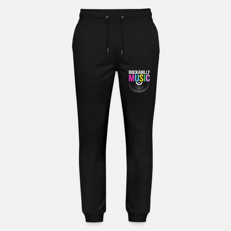 Chaussette Hop - Pantalon de jogging bio MOVER Stanley/Stella unisexe - noir