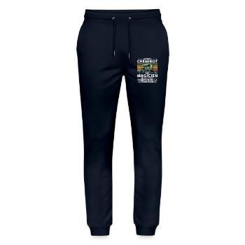 Cheminot Conducteur De Train Chemin De Fer - Pantalon de jogging bio MOVER Stanley/Stella unisexe - marine - Devant - Marisol (170cm) & Nik (191cm)