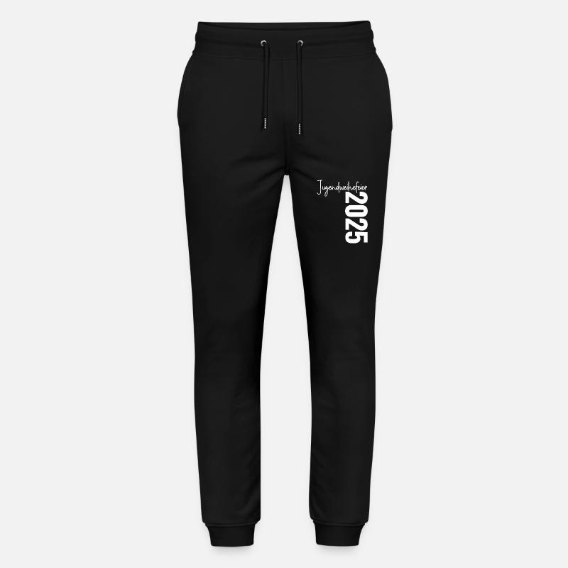 Jugendweihe Feier 2025 - Jugendweihefeier 2025 - Stanley/Stella Unisex Bio Jogginghose Mover - Schwarz