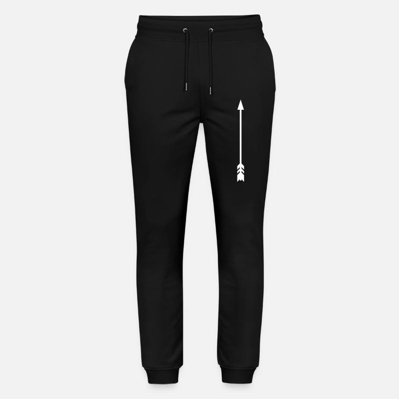 Pfeil Vektor - Stanley/Stella Unisex Bio Jogginghose Mover  - Schwarz