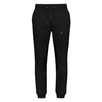 Affe Comic Cool Sommer - Stanley/Stella Unisex Bio Jogginghose Mover  - Schwarz - Vorne - Marisol (170cm) & Nik (191cm)