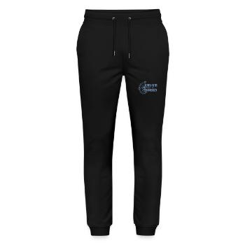 Urlaub fängt im Norden an - Stanley/Stella Unisex Bio Jogginghose Mover  - Schwarz - Vorne - Marisol (170cm) & Nik (191cm)