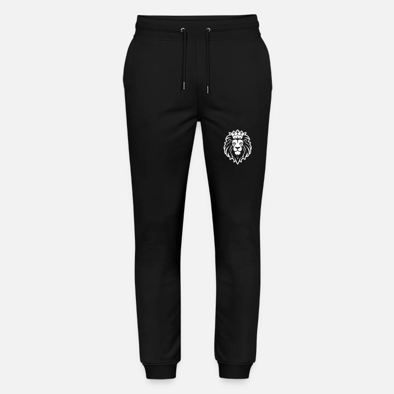 Lion Tête de Lion - Pantalon de jogging bio MOVER Stanley/Stella unisexe - noir
