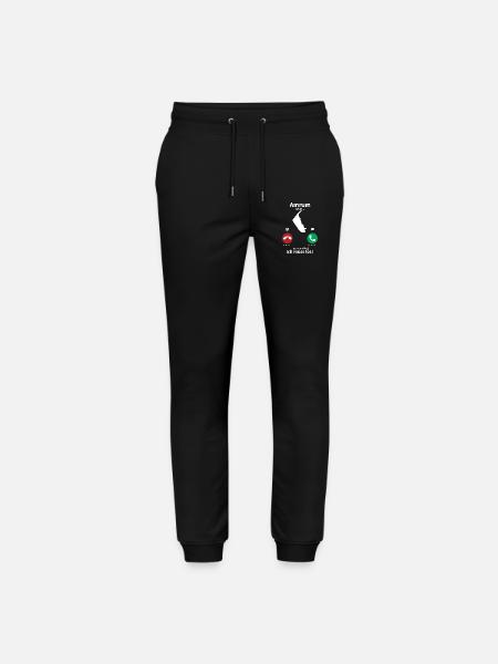Amrum ruft an... - Stanley/Stella Unisex Bio Jogginghose Mover  - Schwarz