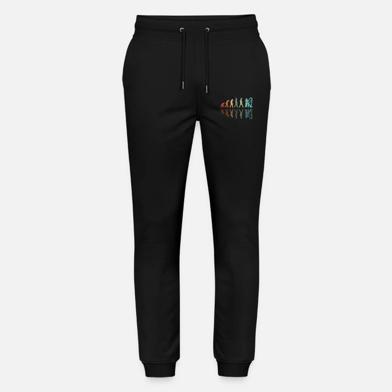 Entwicklung des Harfenspielers - Stanley/Stella Unisex Bio Jogginghose Mover - Schwarz