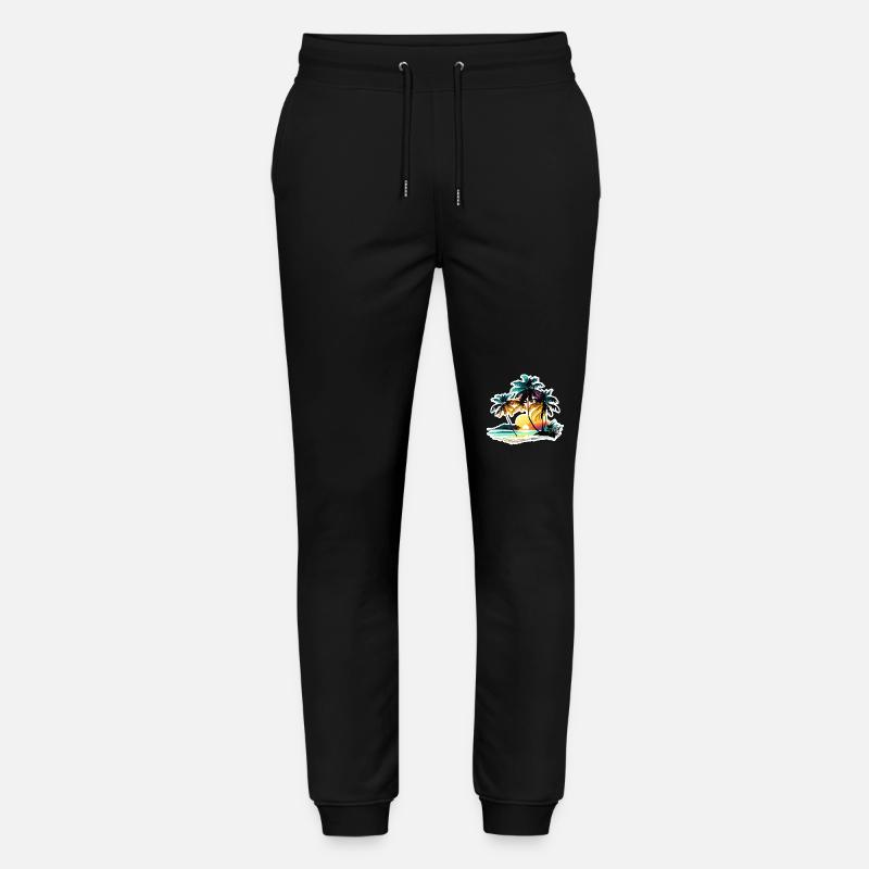 Caribian Flair - Stanley/Stella Unisex Bio Jogginghose Mover  - Schwarz