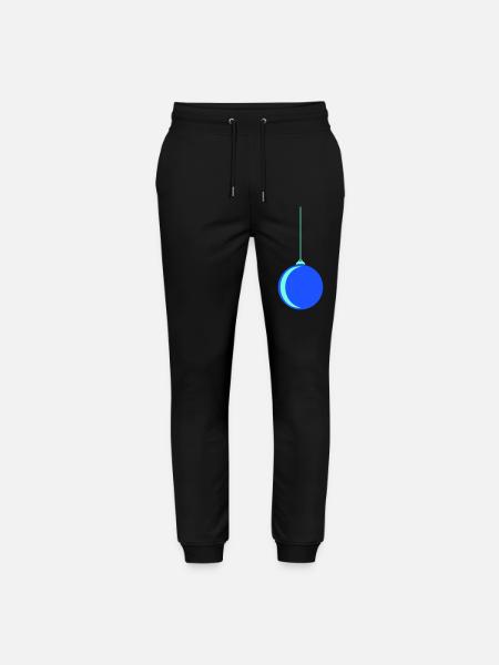 Weihnachtskugel 1 - Stanley/Stella Unisex Bio Jogginghose Mover - Schwarz