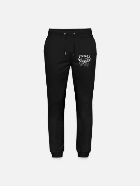 Born in September 1989 - Stanley/Stella Mover Unisex Organic Jogging Trousers - black