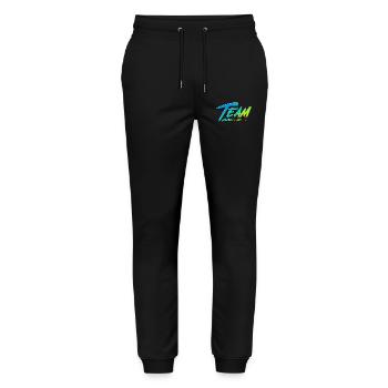 Équipe - Pantalon de jogging bio MOVER Stanley/Stella unisexe - noir - Devant - Marisol (170cm) & Nik (191cm)