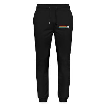 Retro 1994 t-shirt 94 vintage 1994 - Stanley/Stella Mover Unisex Organic Jogging Trousers - black - Front - Marisol (170cm) & Nik (191cm)