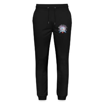 Beach style Normandy Trouville - Pantalon de jogging bio MOVER Stanley/Stella unisexe - noir - Devant - Marisol (170cm) & Nik (191cm)