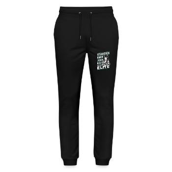 Chef cuisinier - Pantalon de jogging bio MOVER Stanley/Stella unisexe - noir - Devant - Marisol (170cm) & Nik (191cm)