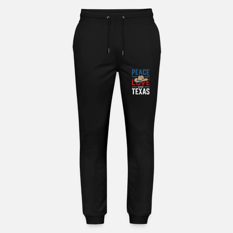État du Texas Texans Texas - Pantalon de jogging bio MOVER Stanley/Stella unisexe - noir