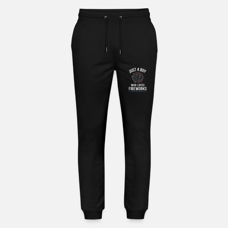 Pyrotechnie Feux d’artifice Pyrotechnie - Pantalon de jogging bio MOVER Stanley/Stella unisexe - noir
